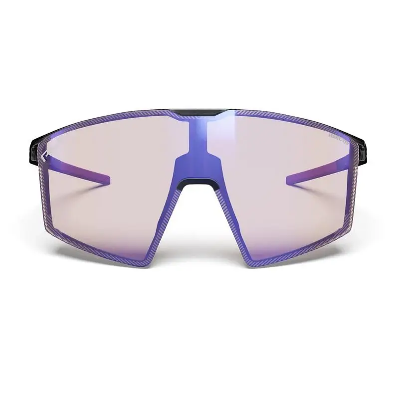 Edge Remy Metailler Glasses Black Translucent/Purple Photochromic Lens Reactiv 1-3 HC Series E FP0 - image